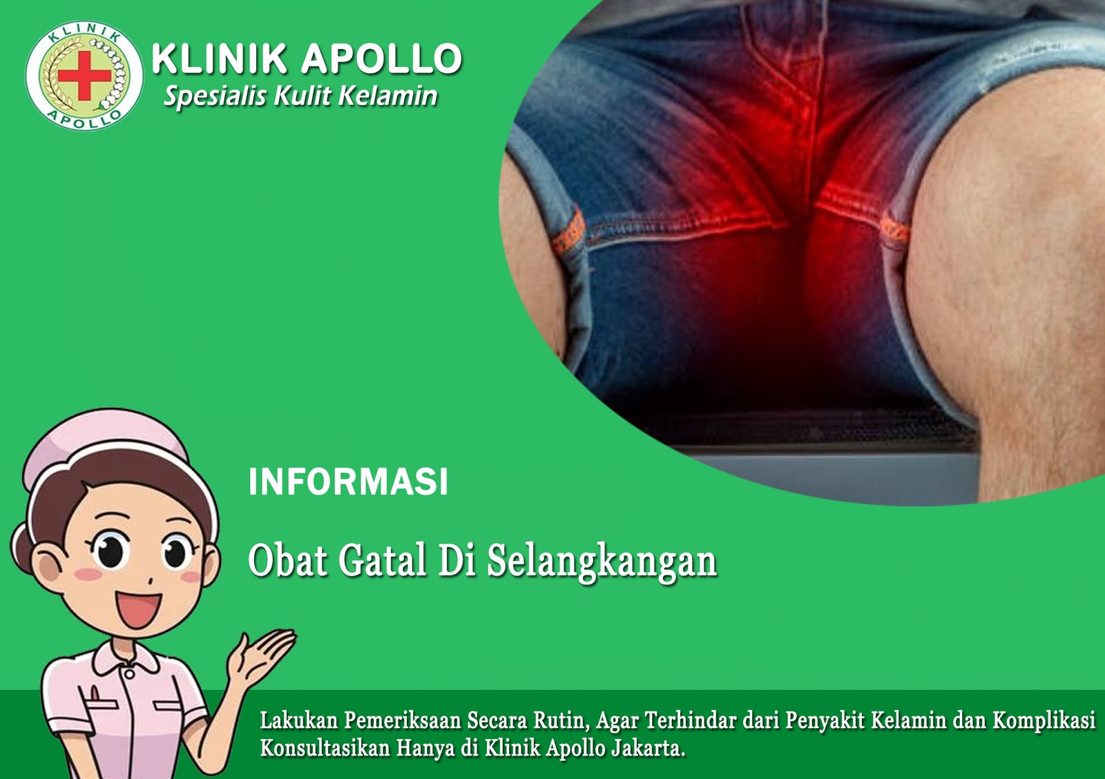 Ilustrasi Obat Gatal Di Selangkangan