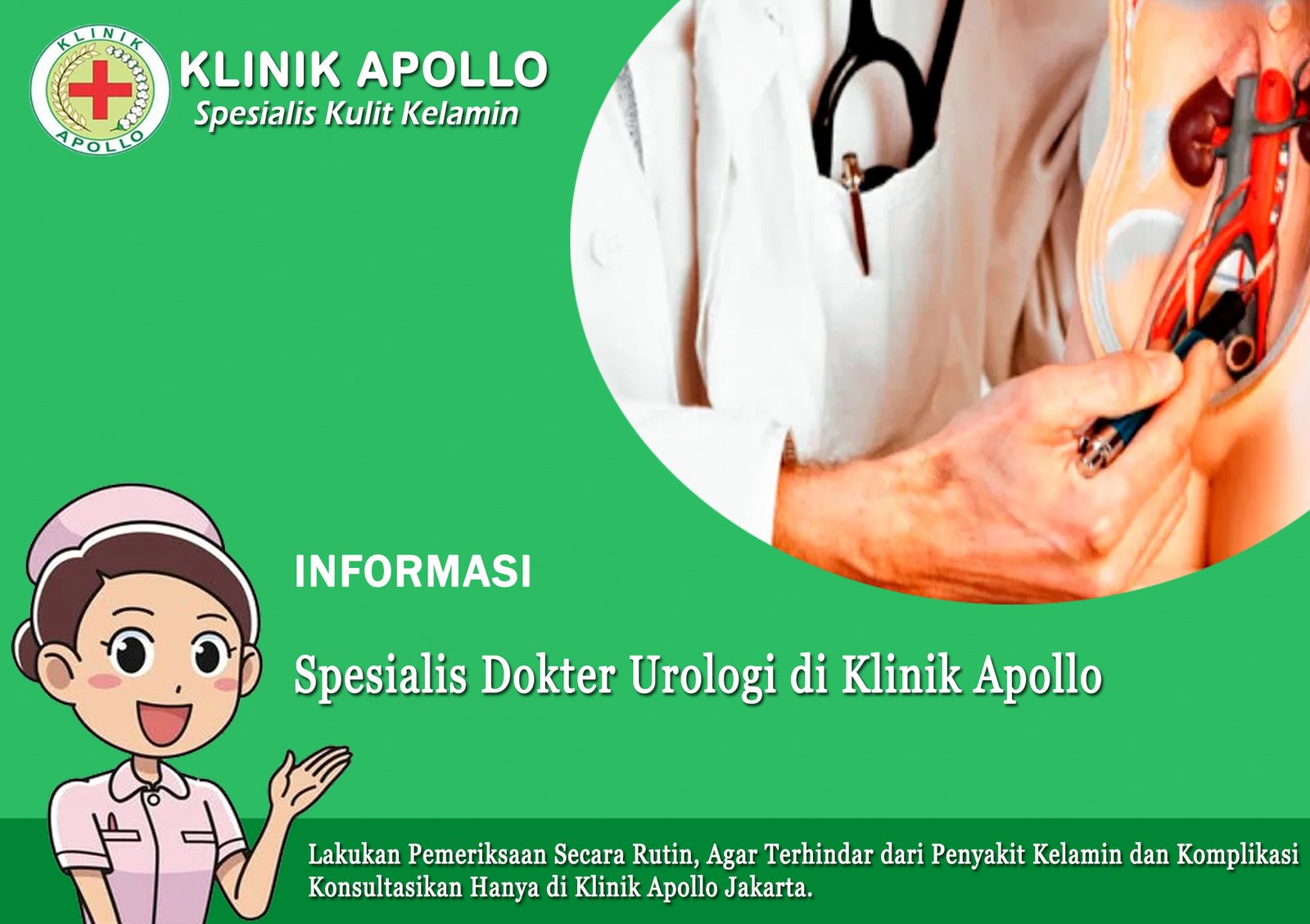 Spesialis Dokter Urologi di Klinik Apollo