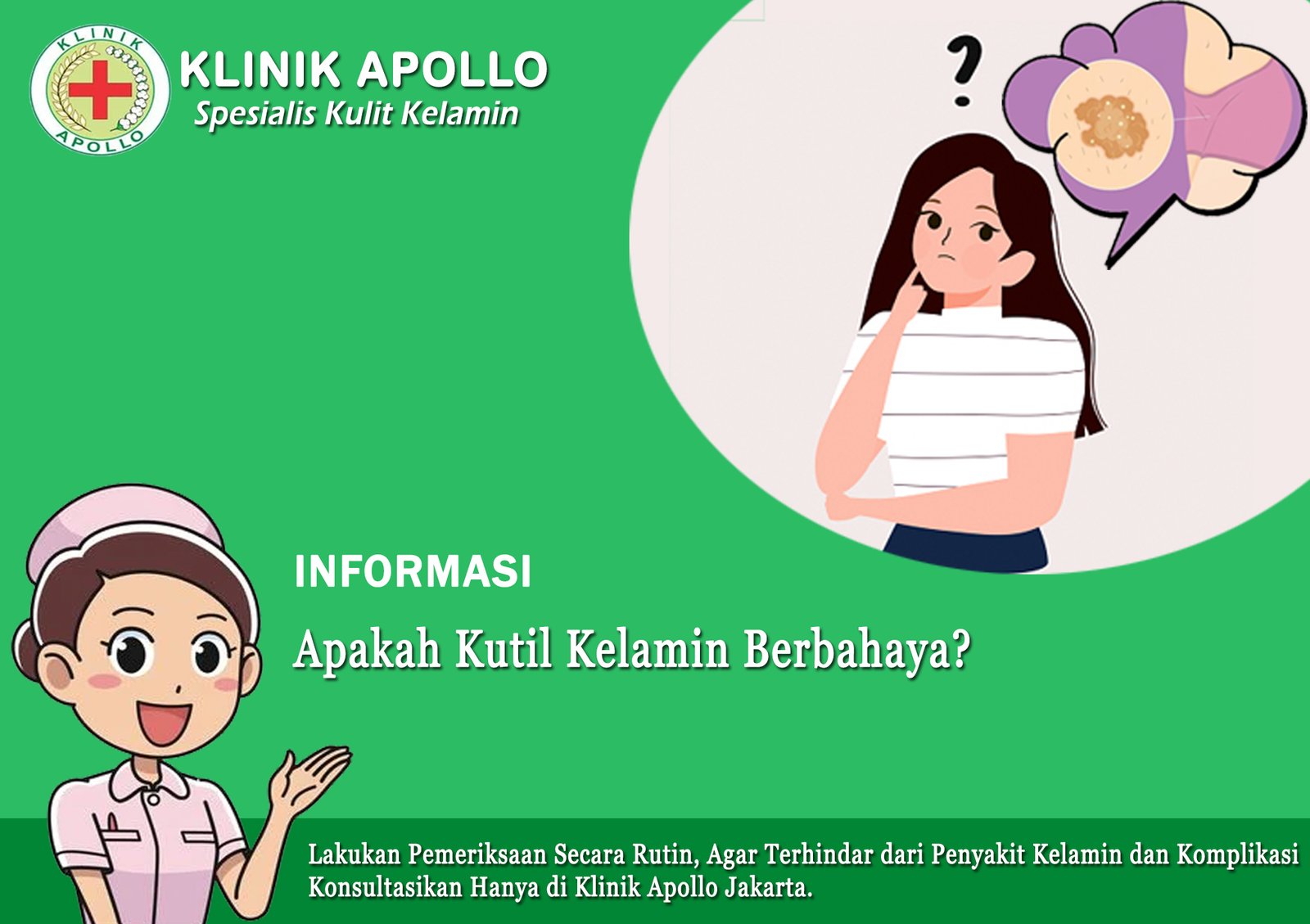 Apakah Kutil Kelamin Berbahaya
