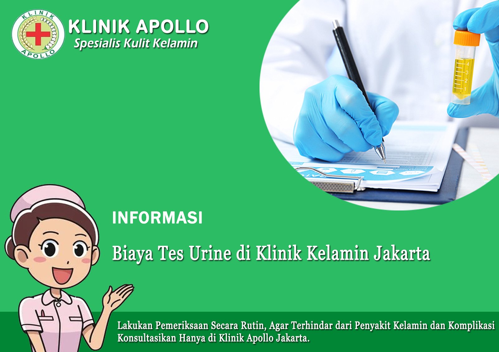 Berapa Biaya Tes Urine di Klinik Kelamin Jakarta?