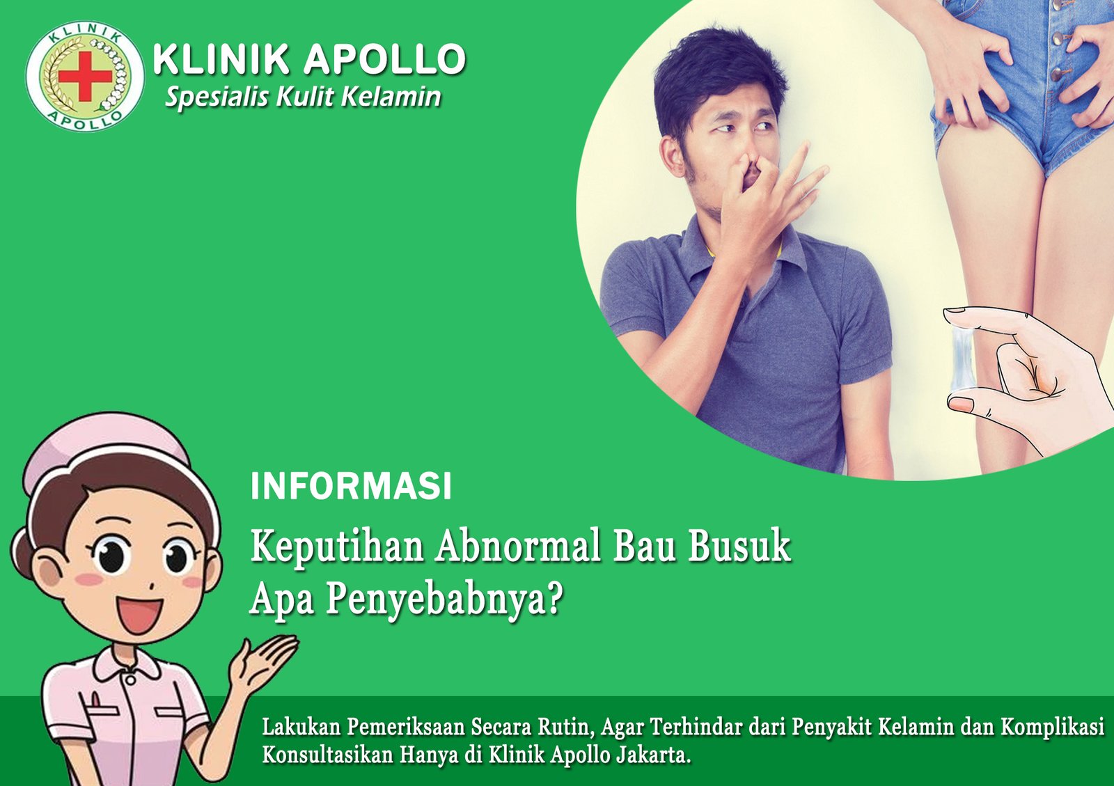 Keputihan Abnormal Bau Busuk Apa Penyebabnya Klinik Apollo Jakarta