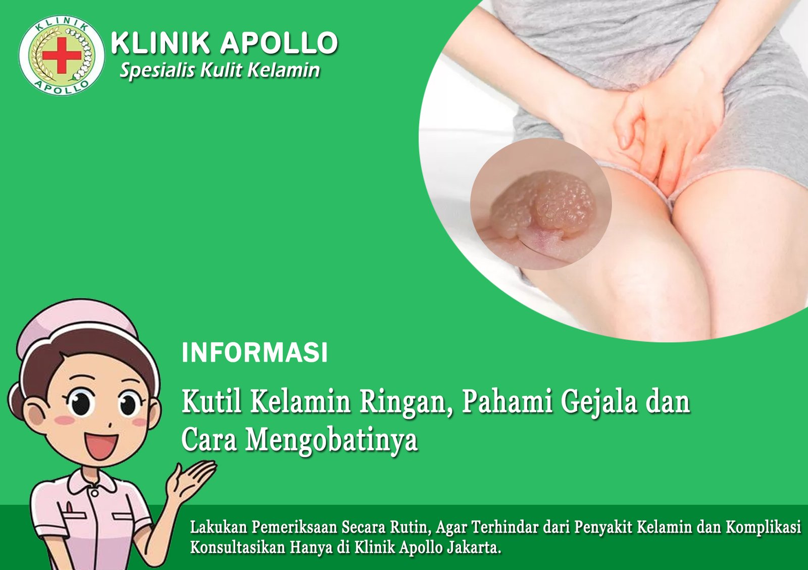 Kutil Kelamin Ringan, Pahami Gejala dan Cara Mengobatinya