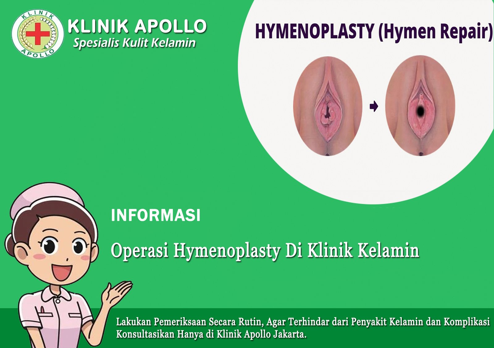 Biaya Operasi Hymenoplasty di Klinik Kelamin