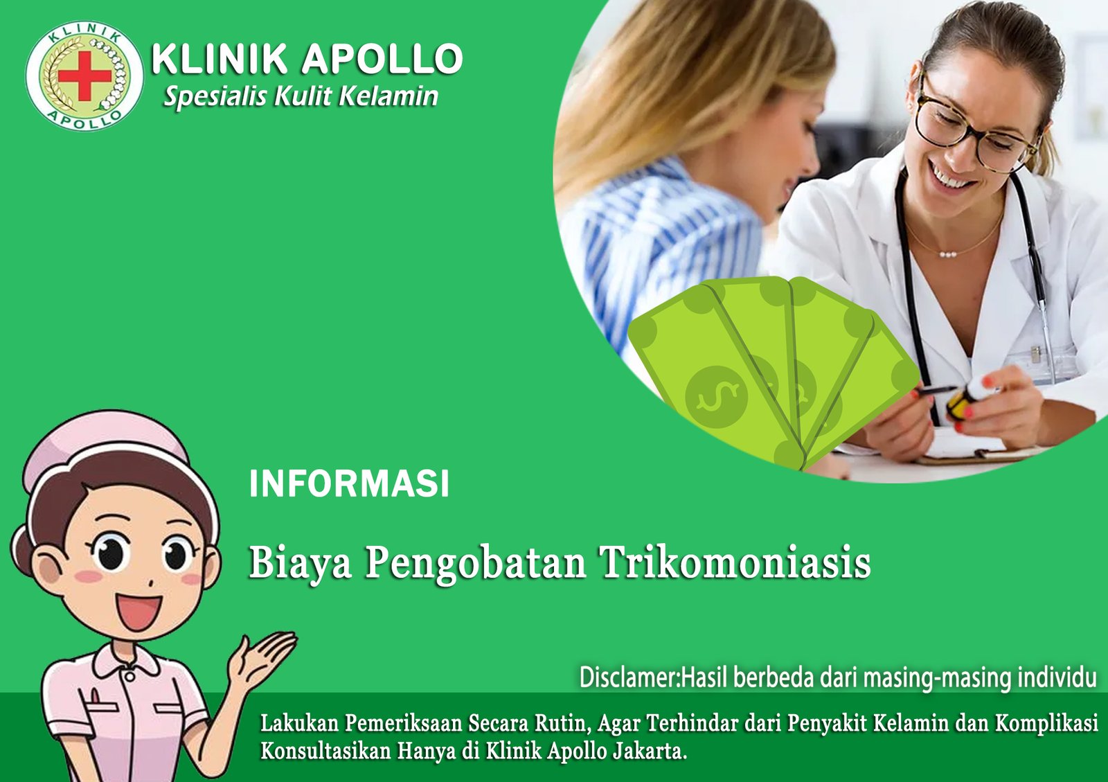 Apakah Biaya Pengobatan Trikomoniasis di Klinik Jakarta Mahal? 
