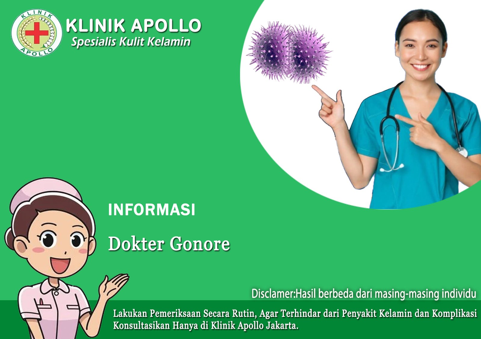Harga Konsultasi Dokter Spesialis Gonore di Jakarta Pusat