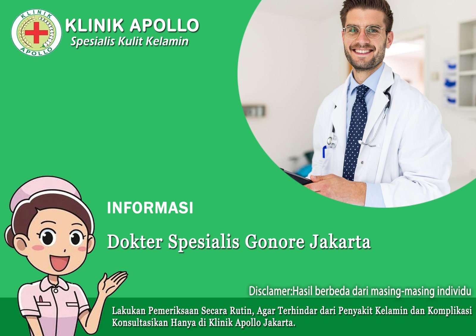 Biaya Terapi Dokter Spesialis Gonore di Klinik Kelamin Jakarta