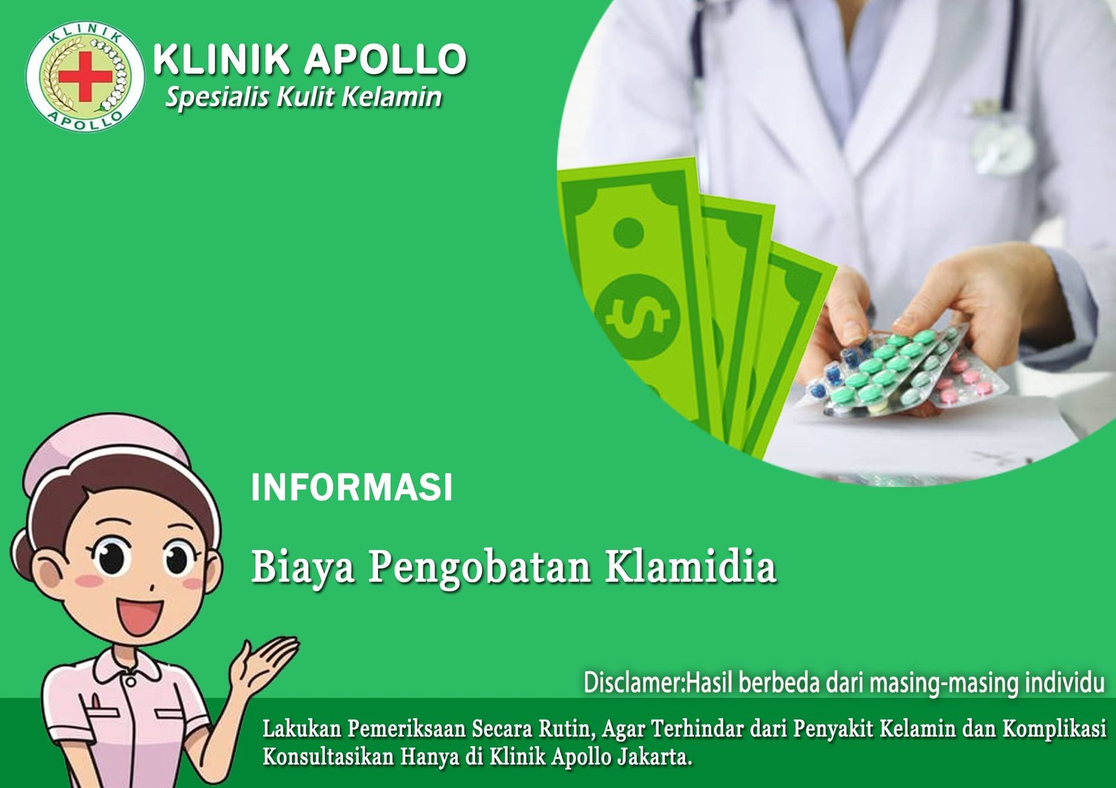 Penting! Berikut Pengertian dan Biaya Pengobatan Klamidia