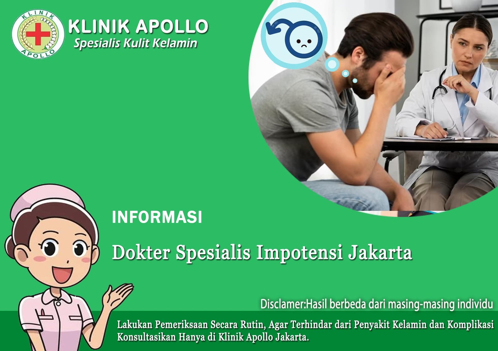 Penanganan Dokter Spesialis Impotensi di Klinik Kelamin Jakarta