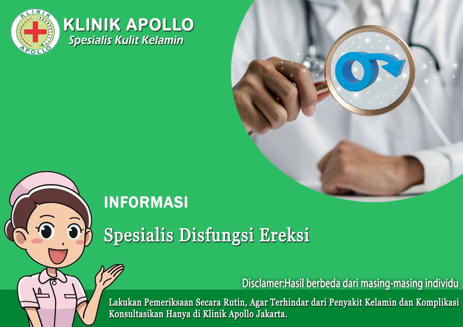 Dokter Spesialis Disfungsi Ereksi yang Terdekat di Jakarta Pusat