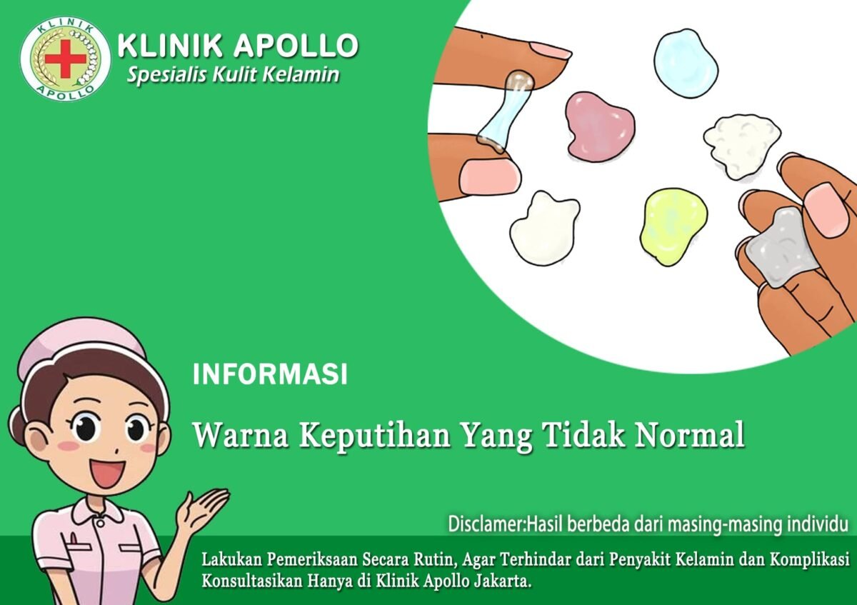 5 Warna Keputihan Tidak Normal Pertanda Infeksi | Klinik Apollo Jakarta