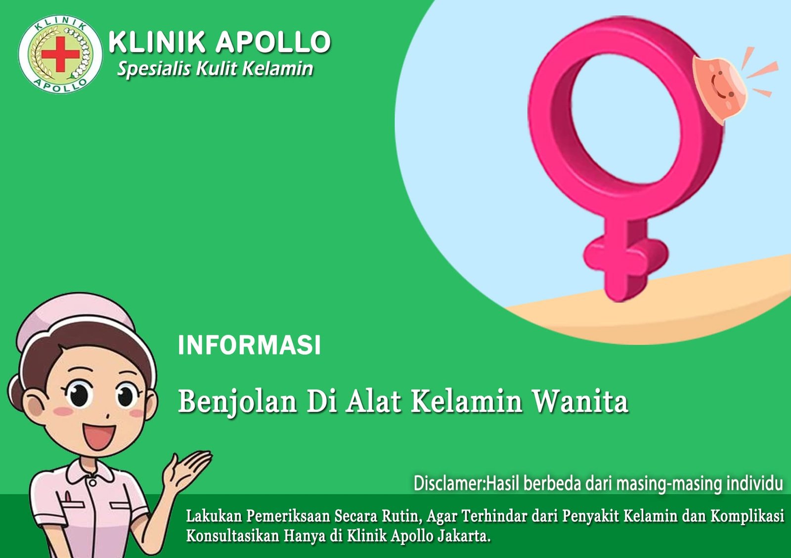 Benjolan di Alat Kelamin Wanita: Bisa Disebabkan Infeksi?