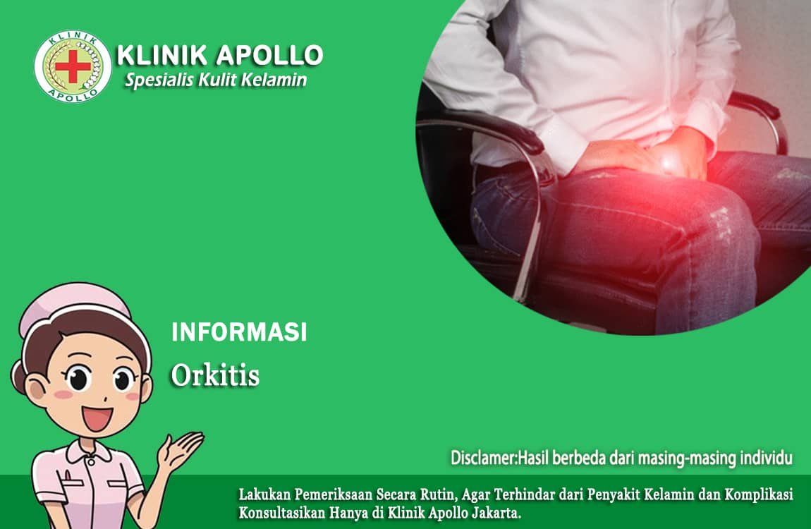 Penanganan orkitis yang paling tepat hanya bisa dilakukan di Klinik Apollo Jakarta dengan dokter ahli andrologi.