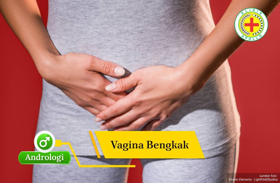 Ilustrasi Vagina Bengkak.