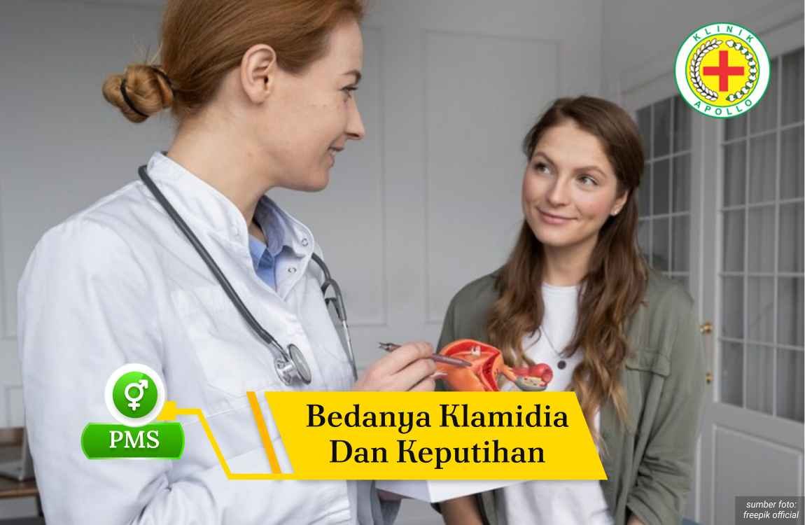 Ilustrasi Bedanya Klamidia dan Keputihan.