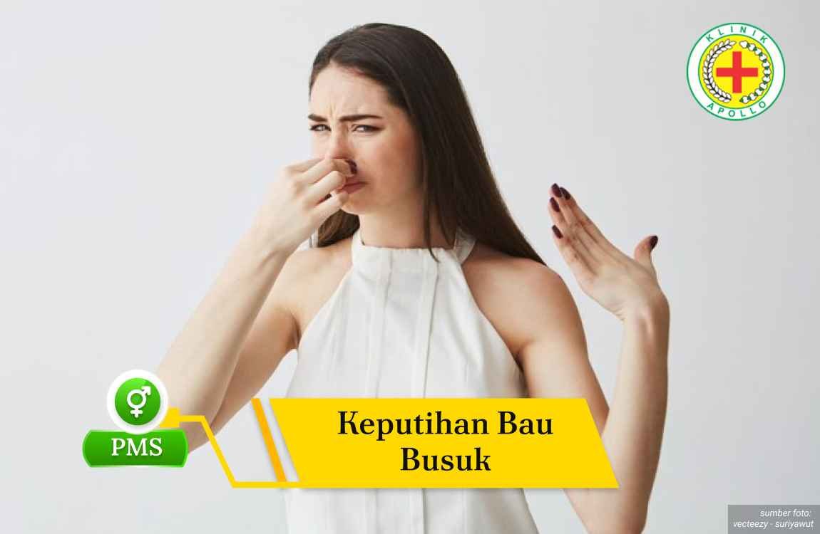 Ilustrasi Keputihan Bau Busuk.