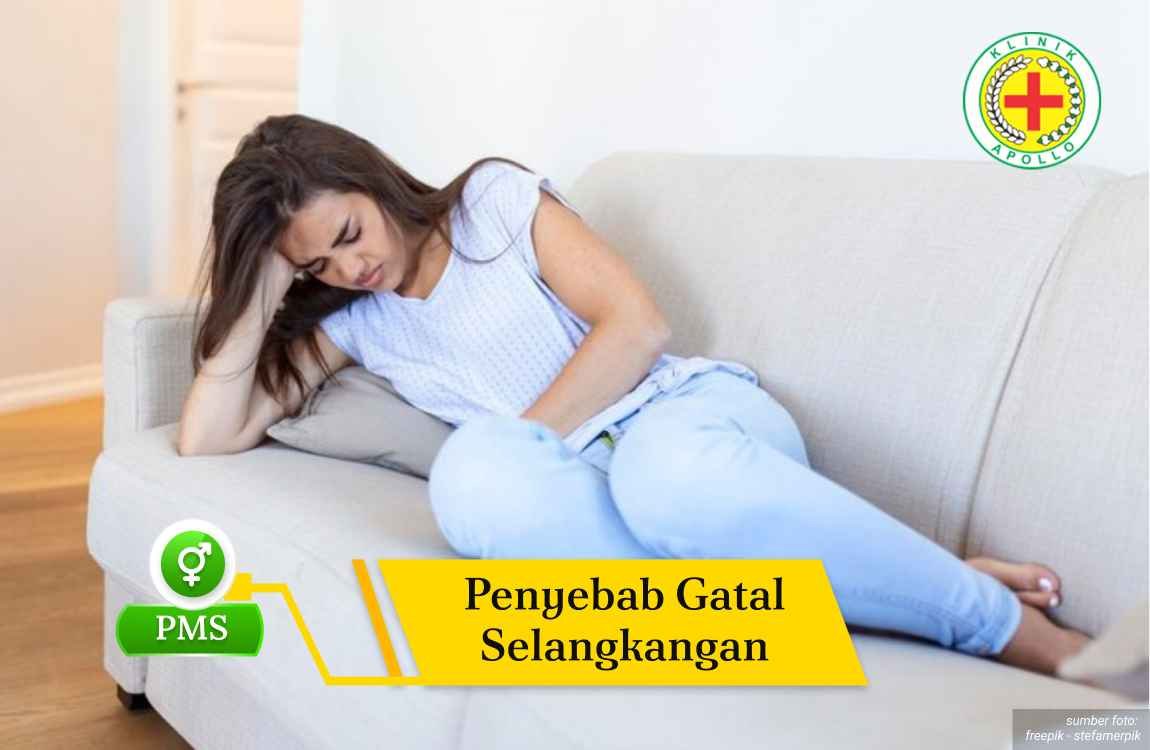 Ilustrasi Penyebab Gatal Selangkangan.
