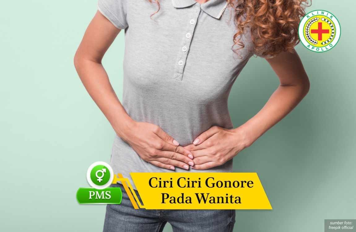 Ilustrasi Ciri ciri Gonore pada Wanita.