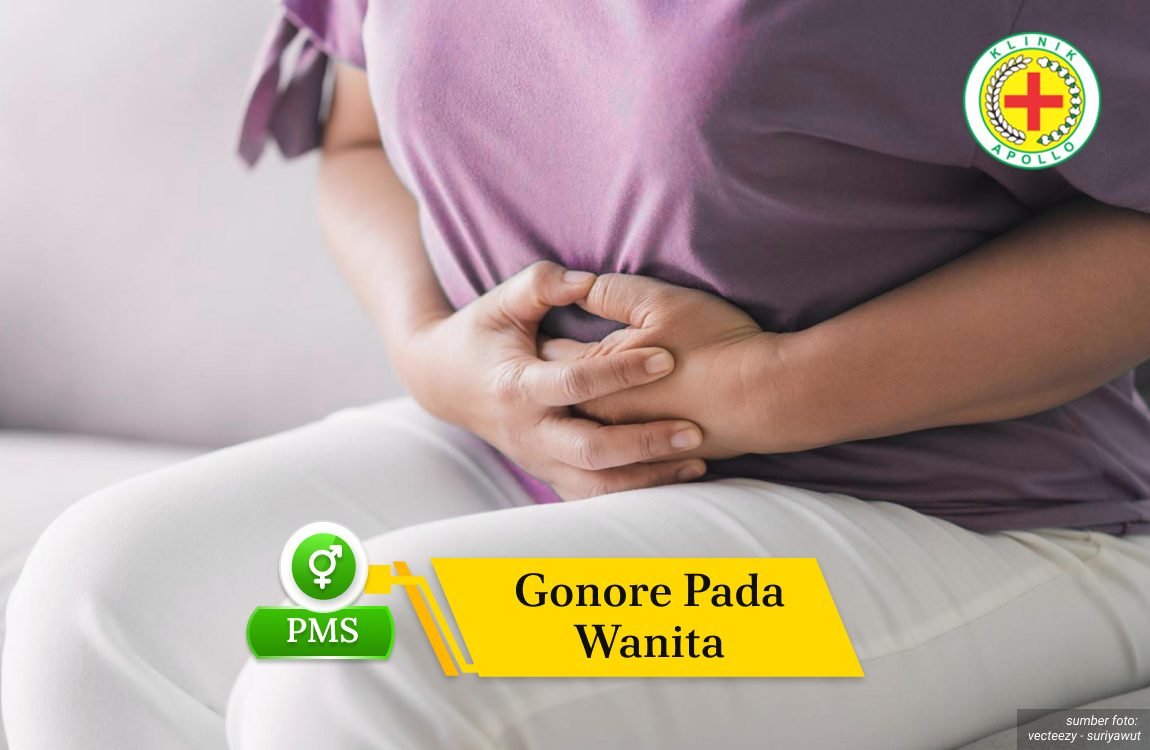 gonore pada Wanita Ilustrasi Gonore pada Wanita.