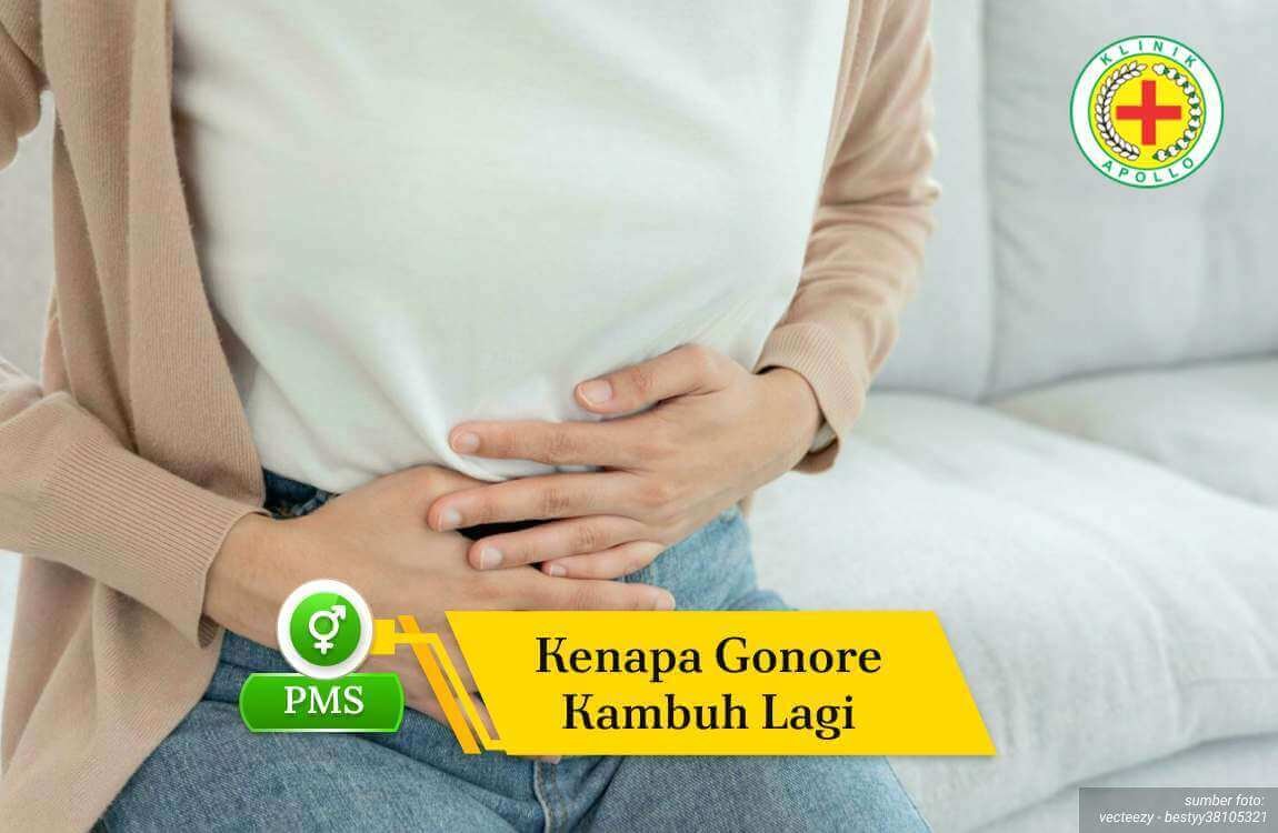 kenapa gonore kambuh lagi