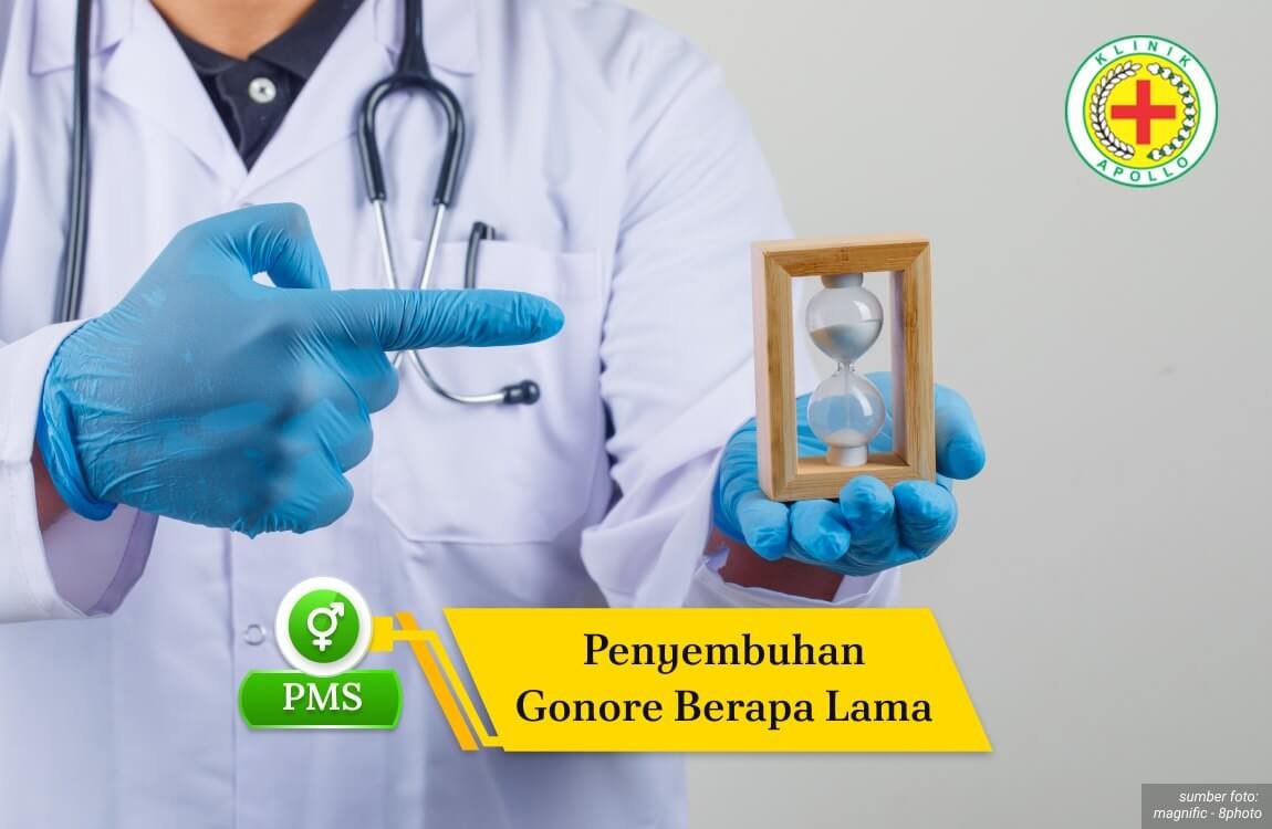 penyembuhan gonore berapa lama