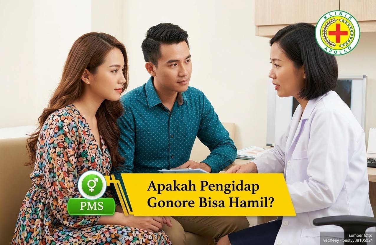 Ilustrasi Apakah Penderita Gonore Bisa Hamil.