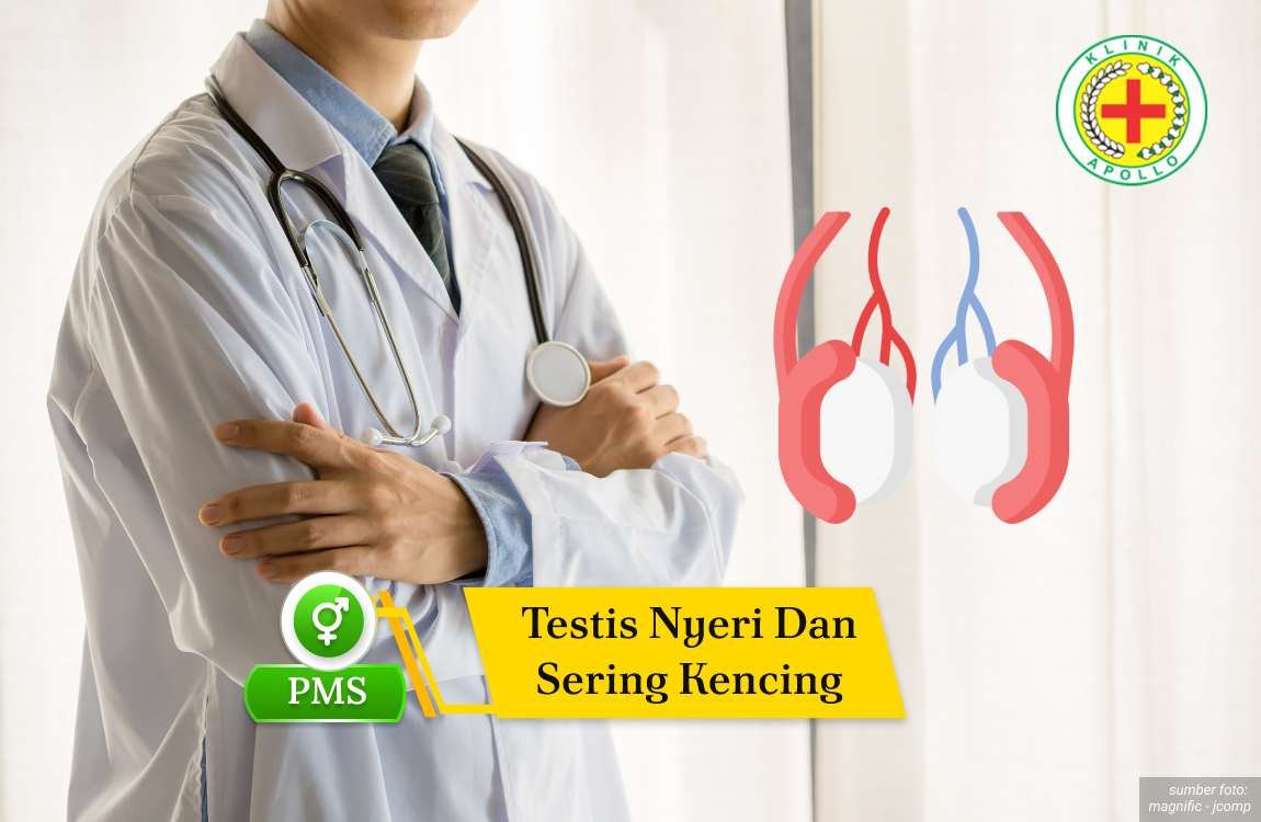 Ilustrasi Testis Nyeri dan Sering Kencing.