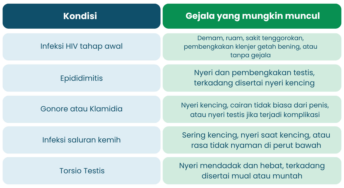 Ilustrasi Nyeri Testis Apakah HIV.
