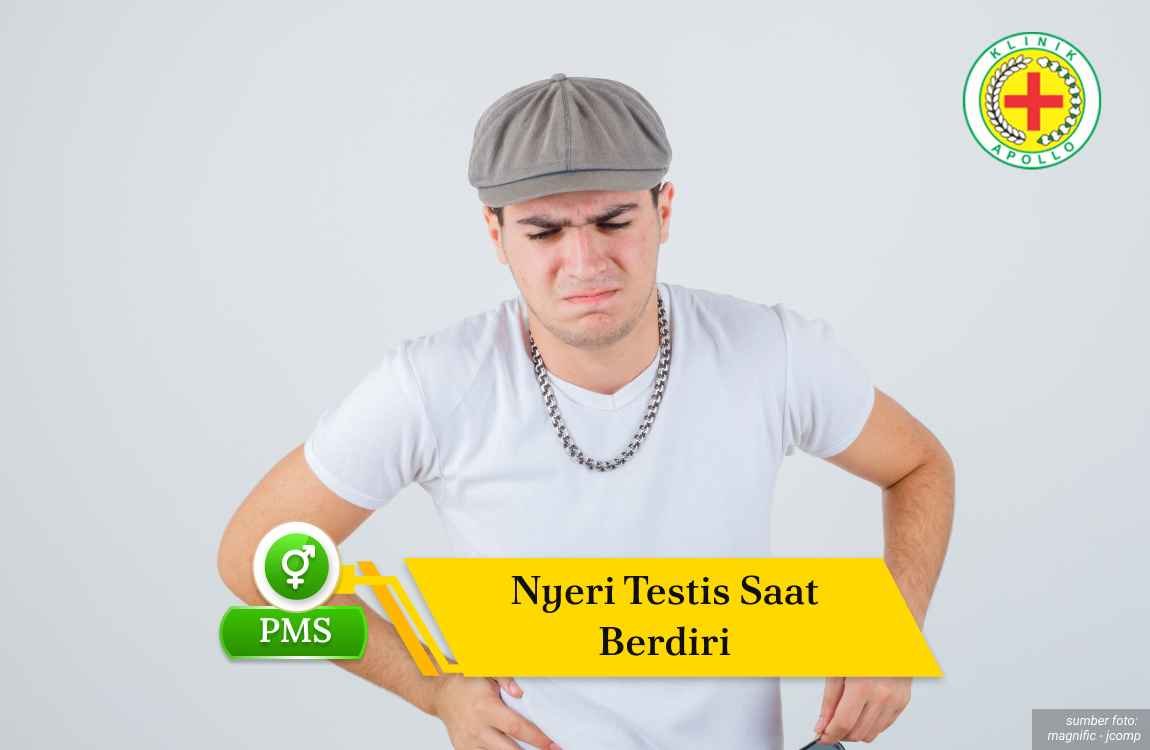Ilustrasi Nyeri Testis Saat Berdiri.
