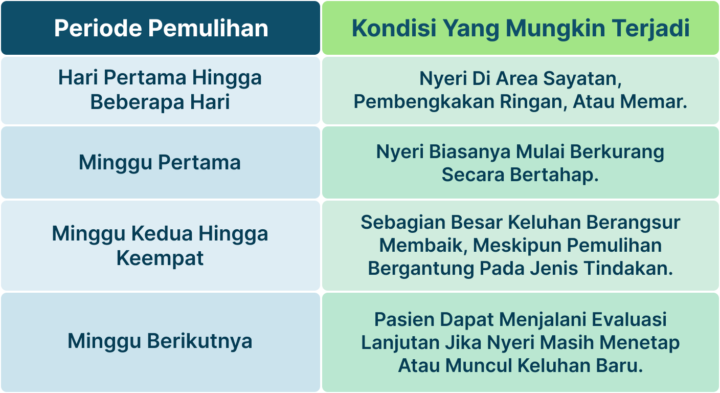 Ilustrasi Testis Nyeri Setelah Operasi Varikokel.