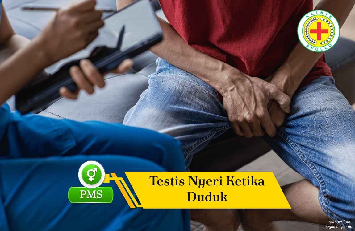 testis nyeri ketika duduk